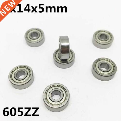 10Pcs 605ZZ 5x14x5 mm Deep groove ball bearing Miniature bea