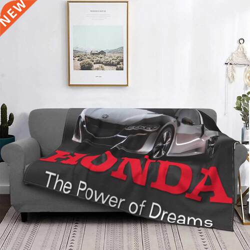 Honda The Power Of Dreams 916 Blanket Bedspread Bed Plaid Be