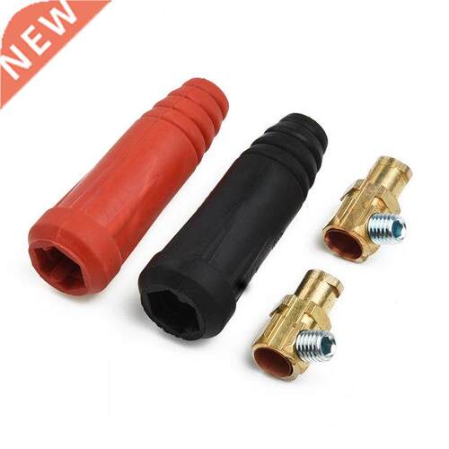 2pcs TIG Welding Cable Panel Male Connector Plug DKJ10-25 20