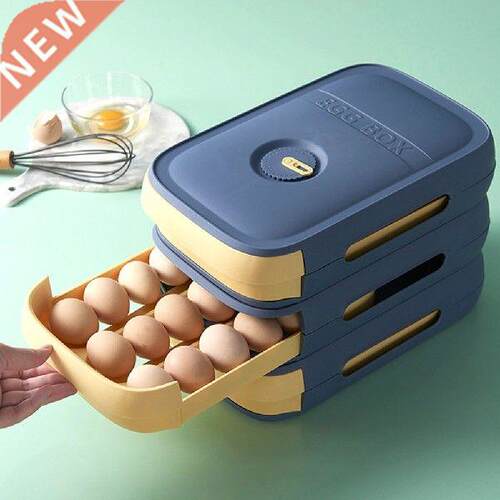 Drawer Type Refrigerator Egg Storage Box Fresh Keeping