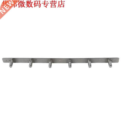 6 Haken Coat Robe Hoed Kleding Muur Hanger Rack Holder Roest