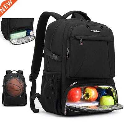 CoolBELL Lunch Backpack 15.6/17.3 Inches Laptop Backpack wit