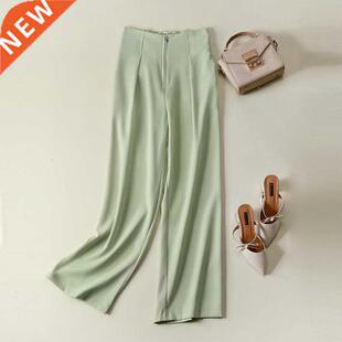 2022 New Spring Women Pants Casual High Waist Women Casual L