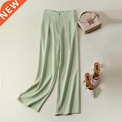 2022 New Spring Women Pants Casual High Waist Women Casual L