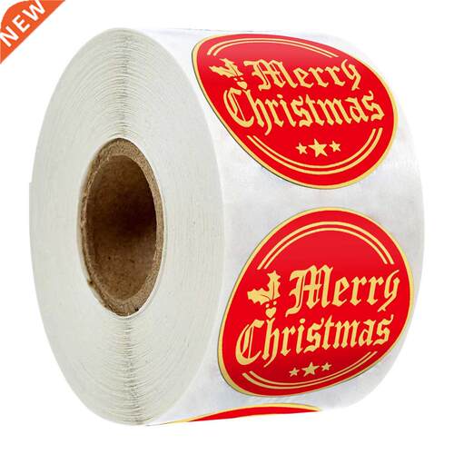 500pcs Easy Use Gift Merry Christmas Sticker Multifunction S