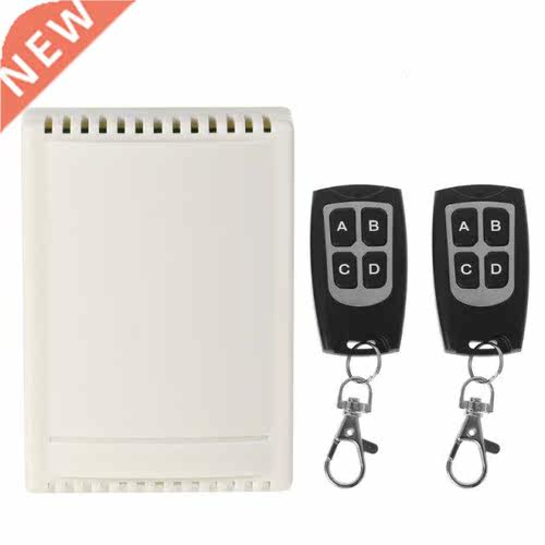 1 Set DC 12V 4CH Wireless Remote Control Switch 1 Receiver +