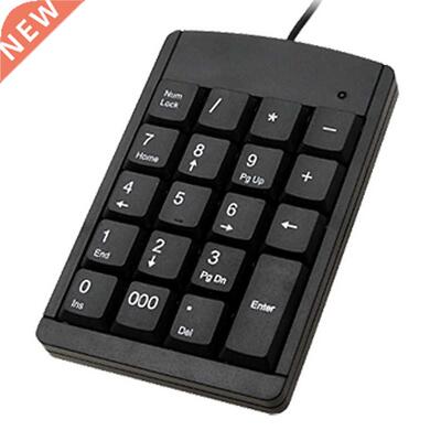 Black USB Numeric Keyboard Keypad for Laptop PC Computer