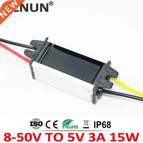 9V 12V 24V 36V 48V 60V to 5V 3A Step Down DC DC Converter 12