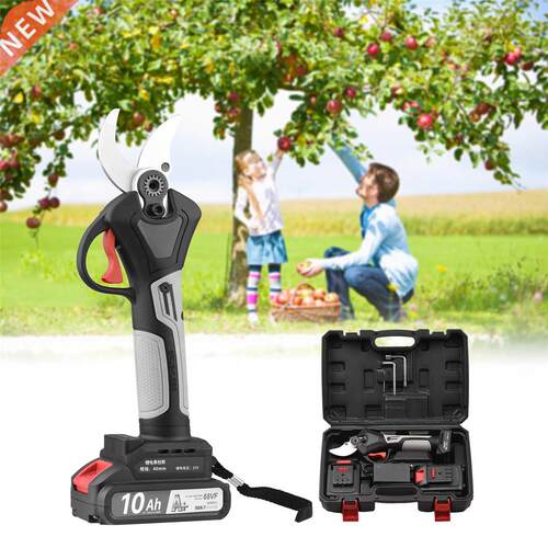 21V Brushless Cordless Electric Pruning Shears Rechargeable