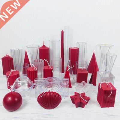 Reusable Plastic Candle Mold Irregular Shape Scented Candle