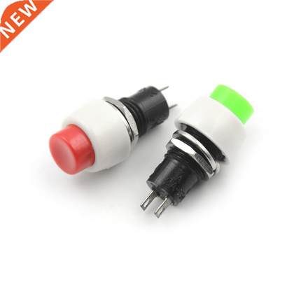 10Pcs Green Red Latching Switches OFF-ON N / O Push Button S