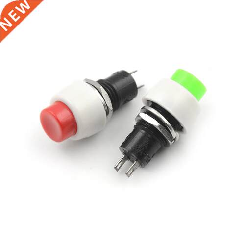 10Pcs Green Red Latching Switches OFF-ON N / O Push Button S