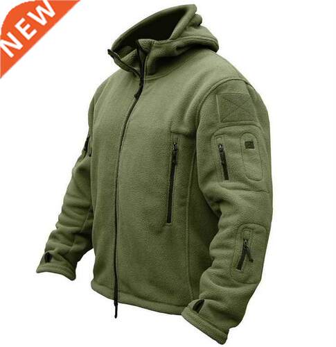 Military Man Fleece Camping Tactical Softell Jacket Polart