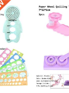 DIY Paper Crafts Quilling Rolling Tools Kit Mould Needles