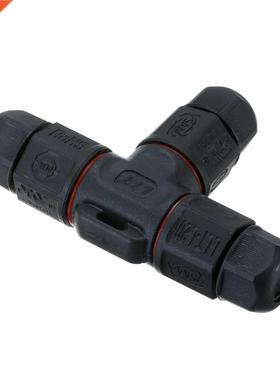 IP67 3 Pin Cable Connector 220V-380V Solar Garden Junction M