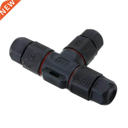 IP67 3 Pin Cable Connector 220V-380V Solar Garden Junction M
