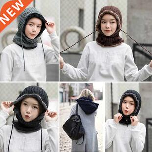 Q Neck Cap Warm Keeping Knitted Hat Woollen Yarn Knitting Co