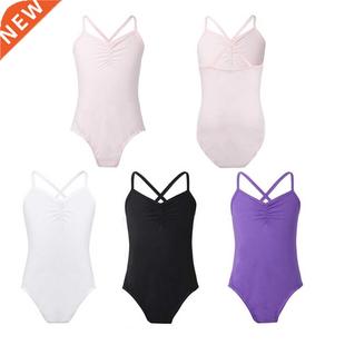 iEFiEL Children Ballet Tutu Dress Swimsuit for Dancing Spagh