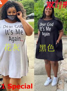 XL-5XL large size fat MM ladies in the long dress大码连衣裙