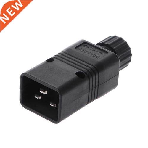 IEC 320 C20 Male Connector Power AC Power Plug Computer 16A