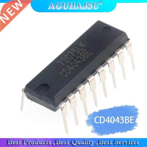 10pcs/lot CD4043BE CD4043 DIP16 Logic - Ltches new originl