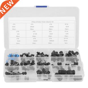 145Pcs 10uH-10mH 12 Values Choke Inductors Assorted Kit With