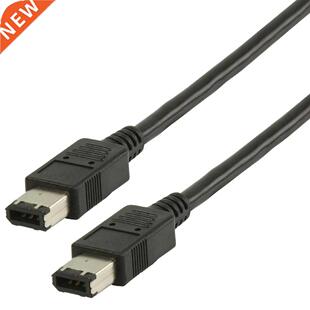 IEEE194 firewire cable cord 6 pin to 6 pin 5ft 1.5M nickel-