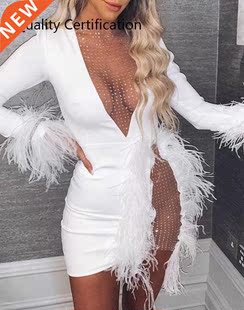 see through prom dress high waist dress