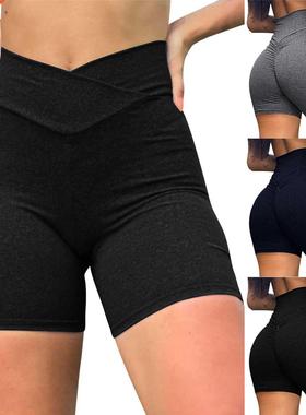 Seamless Sports Short Women High Waist Summer Tight Gym Legg