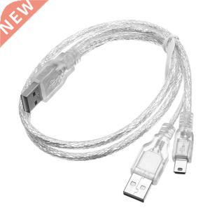 High Quality Durable Dual USB 2.0 A Male to Mini USB B 5 Pi