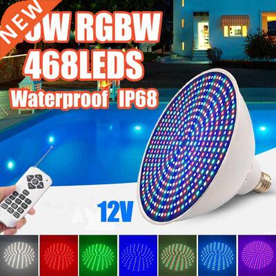 45W RGB Swimming Pool Light with Remote Control RGB Underwat