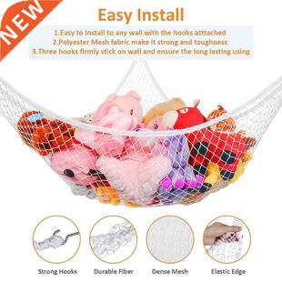 Filet de maille jouet hamac coin animaux en peluche enfants