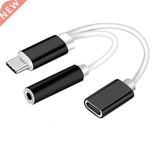 2 in 1 Type-C to 3.5mm Jack AUX Cable For Xiaomi Huawei Sums