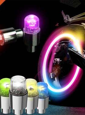Tyre Valve Caps Light Bicycle Lights Motion Sensor LED Light