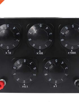 New 0-9999.9 Ohm Variable Resistance Box Decade Resistor Exp
