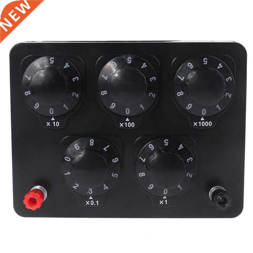 New 0-9999.9 Ohm Variable Resistance Box Decade Resistor Exp
