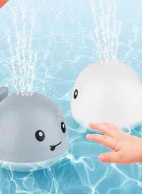 Baby Bath Toys Electric Induction Water Spray Whale with