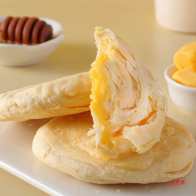 台湾地方产太阳饼千层酥老式饼干糕点酥皮点心千层饼200g