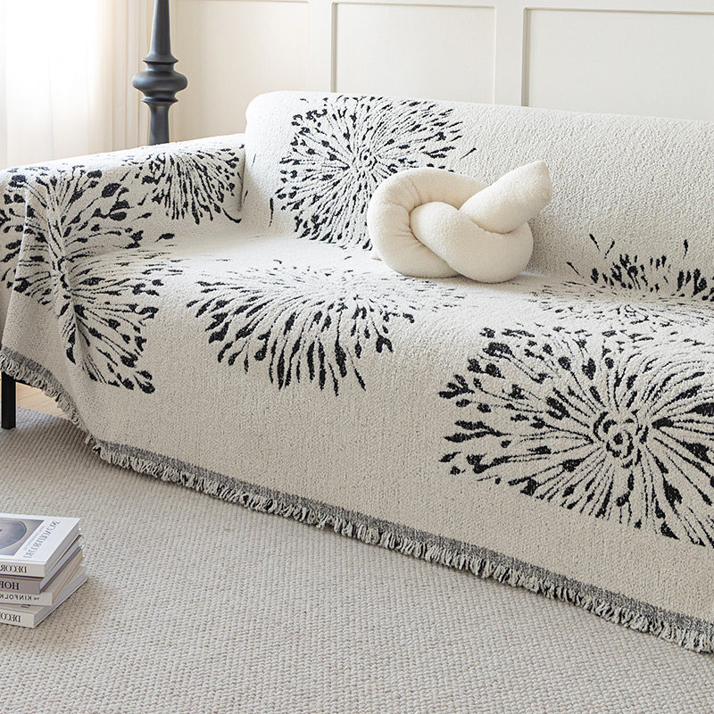 日本高级感沙发巾雪尼尔沙发盖布四季通用防猫抓沙发套罩沙发盖毯,居家布艺,沙发套,淘宝优惠券,粉丝福利购,淘宝优惠卷