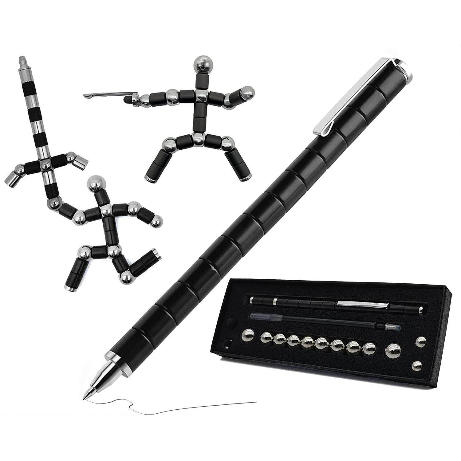 Magnetic Metal Fidget Pen toy Magnet Writing磁性笔减压笔玩具