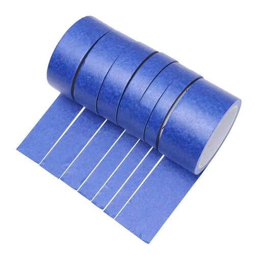 20m Blue Masking Tape Painters Clean Peel Adhesive DIY Paint