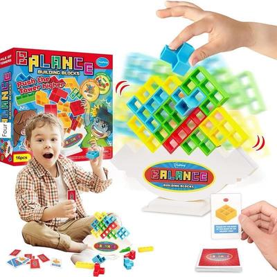 Board Games Tetra Tower Balance Stacking Toys Building Block