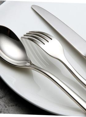 western tableware steak cutlery set knife fork spoon box set