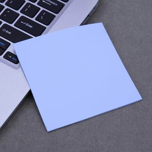 200pc 10x10mm硅热垫片电脑CPU图