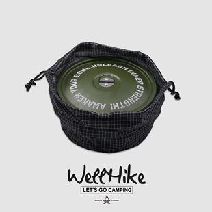 WELLHIKE户外绿野套锅大容量锅具汤锅露营装备野炊专用锅便携套装