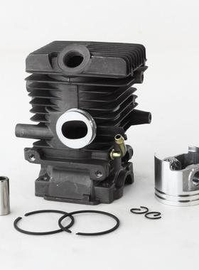 厂家直销油锯MS192汽缸活塞缸套总成链条锯汽油锯伐木锯配件