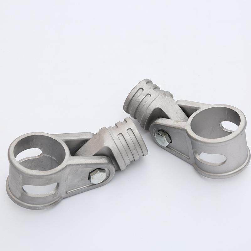 厂家供应JX50斜管接脚手架配件多规格连接筒加厚移动脚手架配件