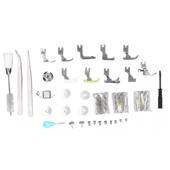 工业缝纫机压脚套装 电脑平车卷边压脚拉链塑料挡边缝纫压脚镊子