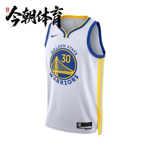 Nike/耐克NBA勇士队库里30号男子SW球迷版篮球速干球衣DN2077-100