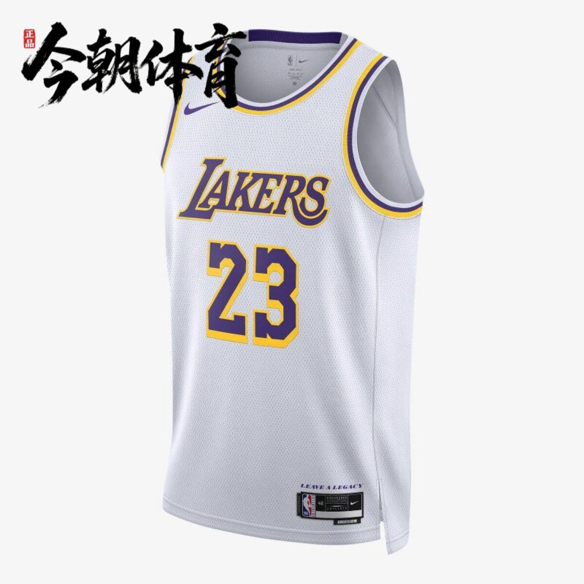 NIKE/耐克23赛季洛杉矶湖人队詹姆斯男子速干无袖球衣 DN2081-103